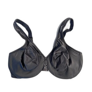 Olga Gray Non Padded Underwire Adjustable Strap Bra Size 38D